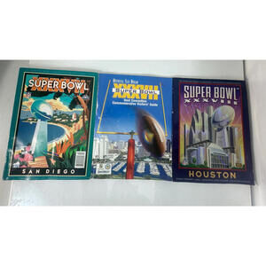 2003  2004 Super Bowl XXXVII 37 38  Holographic  Program Game Program Lot